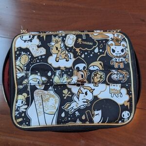Tokidoki makeup bag 24 karat limited edition